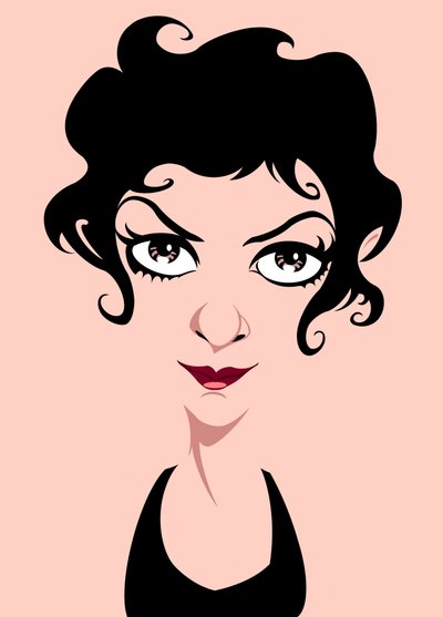 Audrey Tautou by Neale Osborne